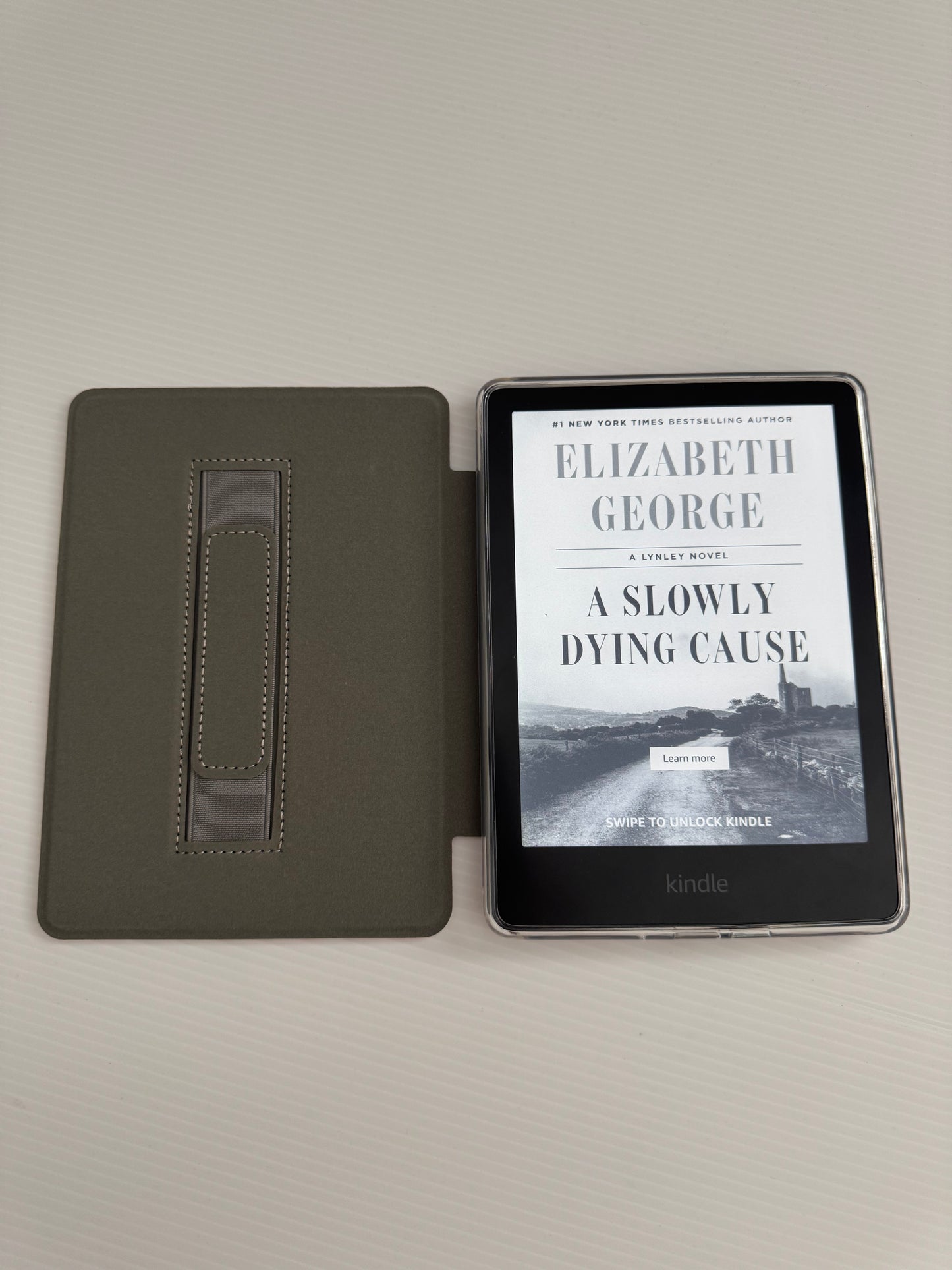 Blue Stripes / Wholesale Clear Back  Kindle Cases- PACK of 3