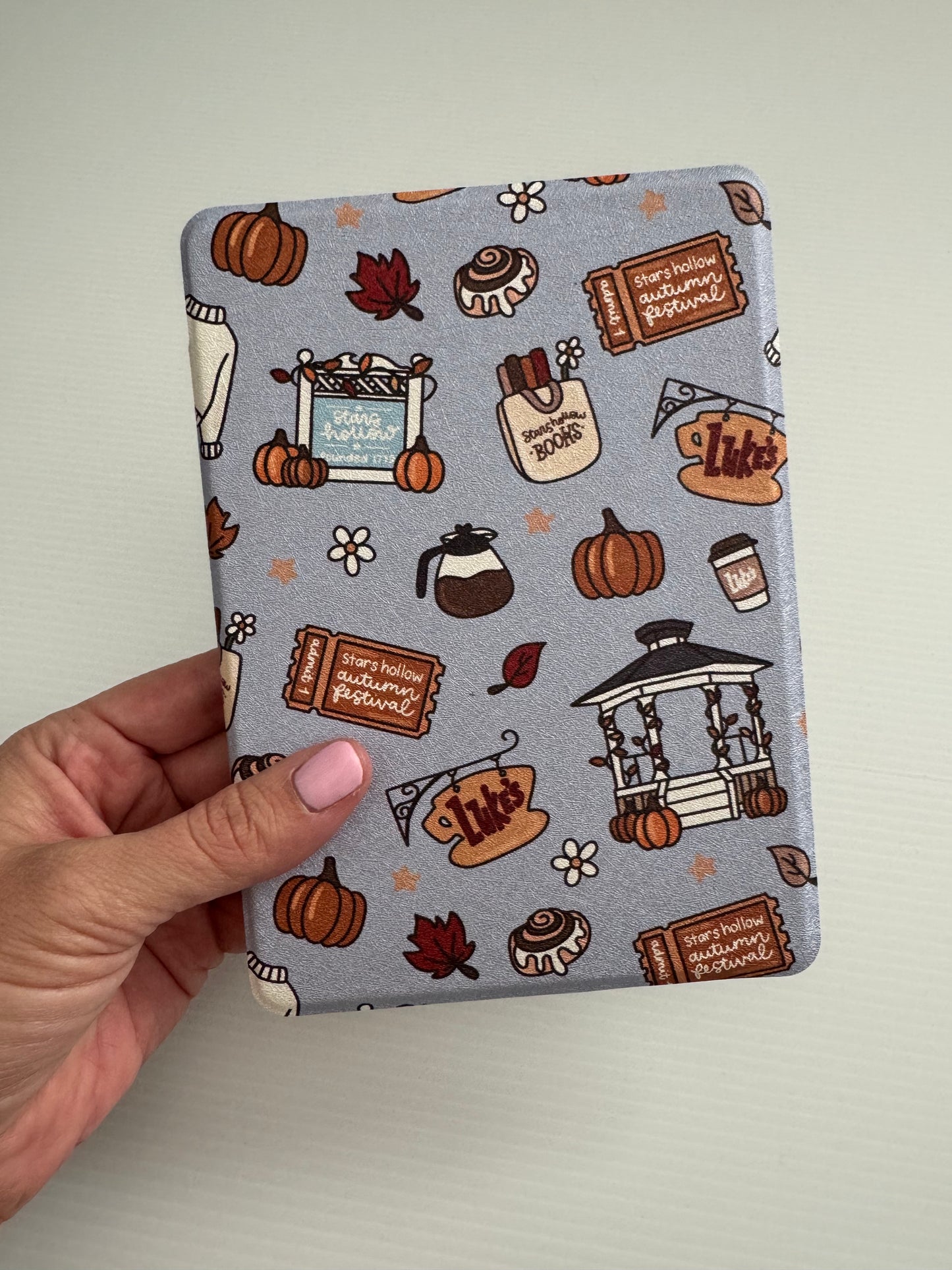 Autumn Gilmore/ Wholesale Clear Back  Kindle Cases- PACK of 3