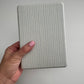 Blue Stripes / Wholesale Clear Back  Kindle Cases- PACK of 3
