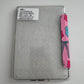 Pretty Pink Bows/ Wholesale Clear Back  Kindle Cases- PACK of 3