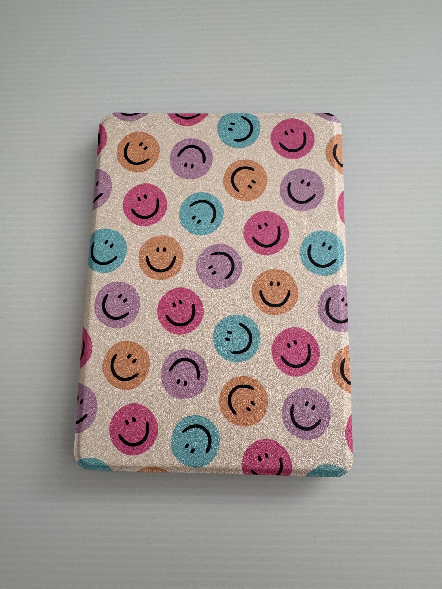 Happy Faces/ Wholesale Clear Back  Kindle Cases- PACK of 3