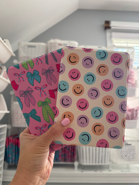 PICK YOUR DESIGN- Clear Back Kindle Case