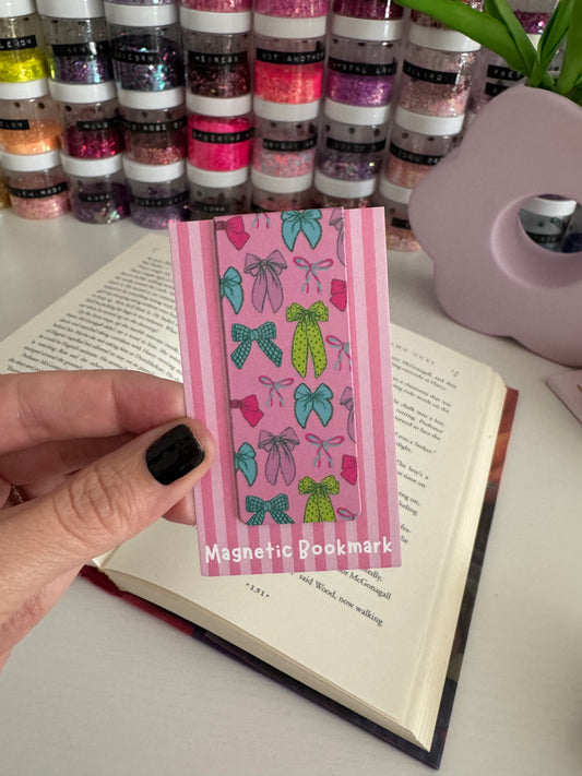 Pretty Bows Magnetic Bookmarks (Pack of 5)