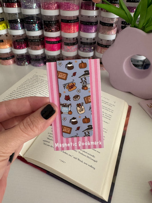 Blue Gilmore Magnetic Bookmarks (Pack of 5)