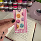 Colorful Happy Faces Magnetic Bookmarks (Pack of 5)