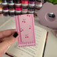 Mini Pink Cherries Magnetic Bookmarks (Pack of 5)