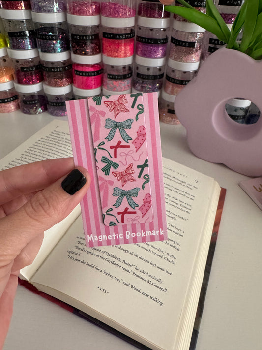Red + Green Ribbons Bookmarks (Pack of 5)