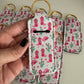 Cactus + Boots Chapstick Holder Keychains (Pack of 5)