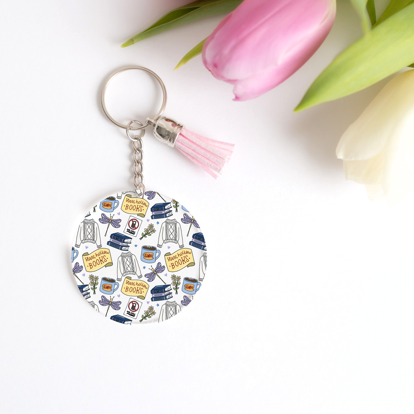 Stars Hollow Books Keychain Decals (PACK OF 5)